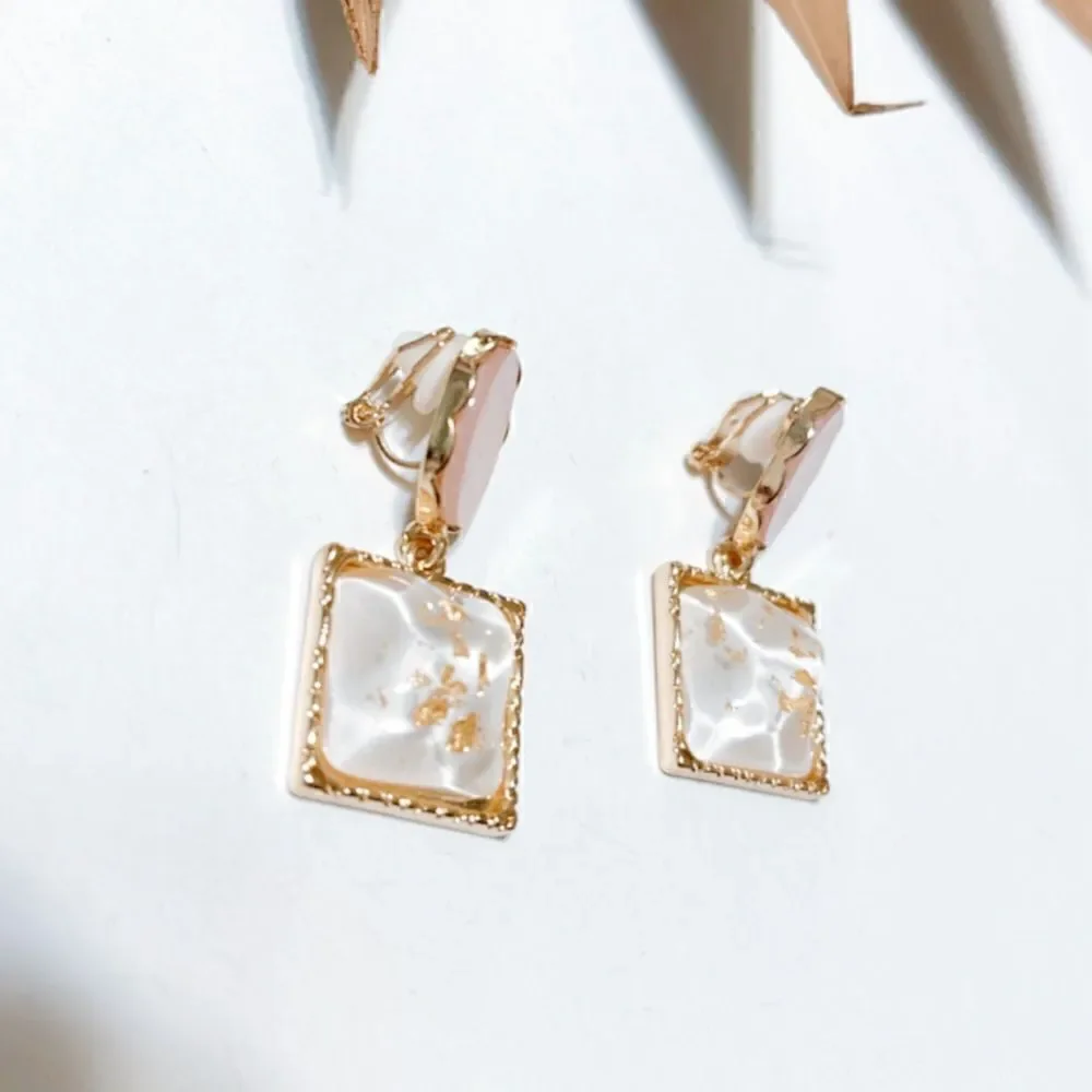 crystal drop earrings #1084